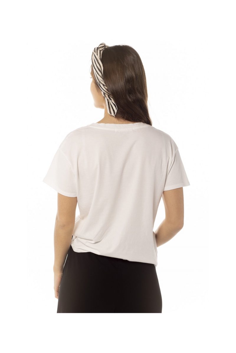 Camiseta cuello redondo. 100% algodódon orgánico comparado con algodón convencional.